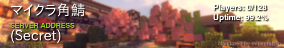 角鯖のオンライン人数（Minecraft Japan）