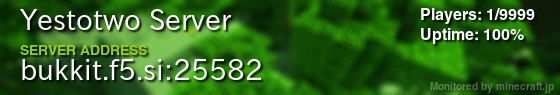 Yestotwo Server | Japan Minecraft Servers
